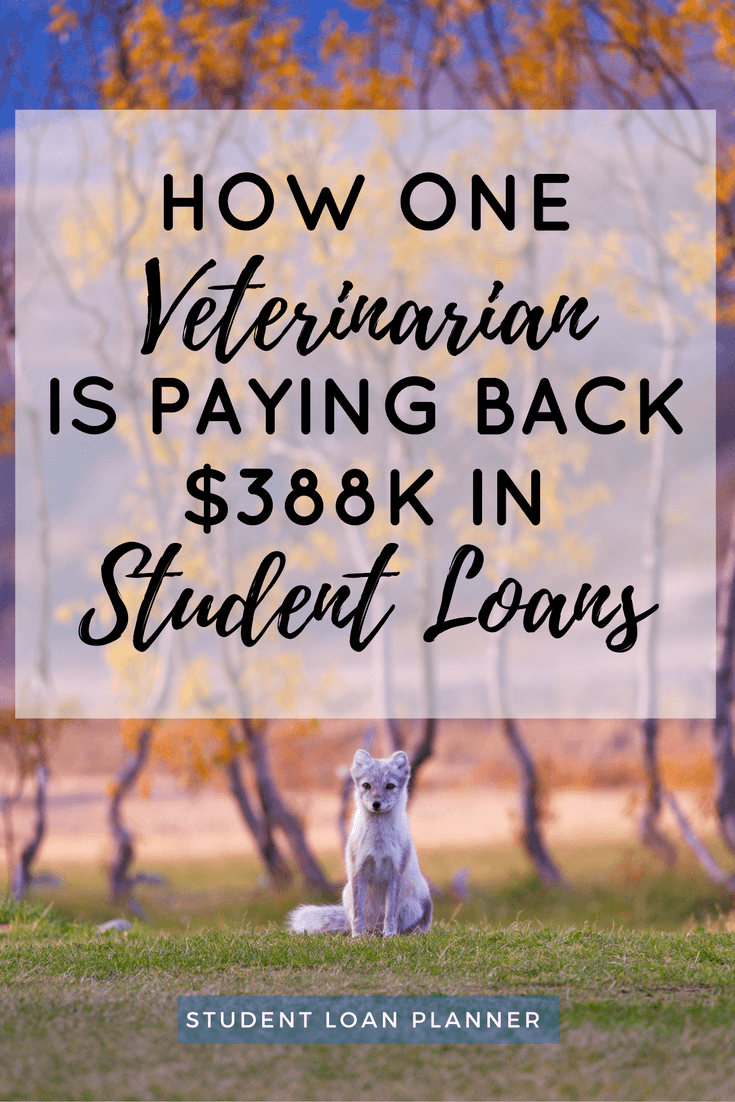 See how one veterinarian plans on repaying her massive student debt