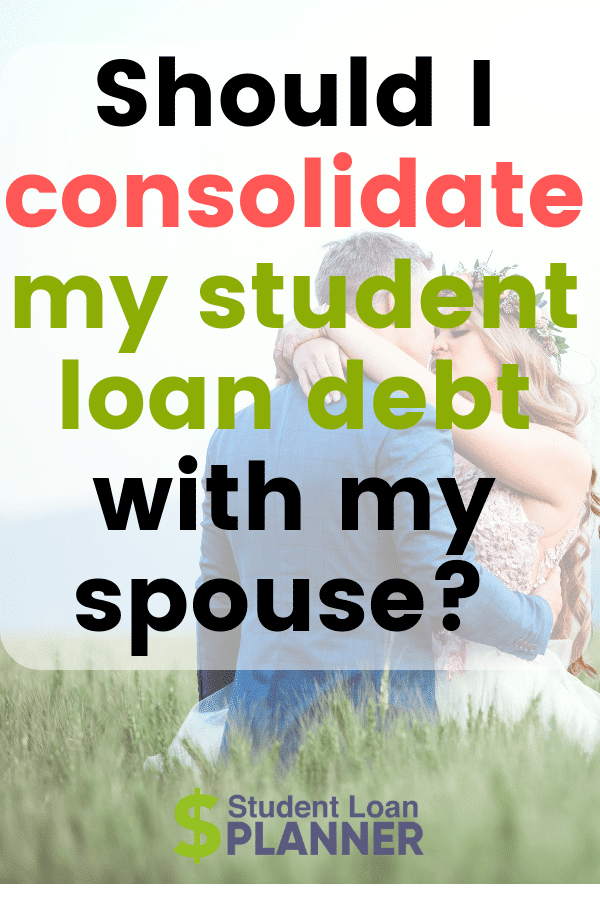 SLP ad for consolidating debt with spouse