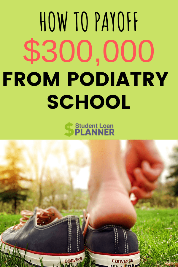 SLP ad for podiatry school