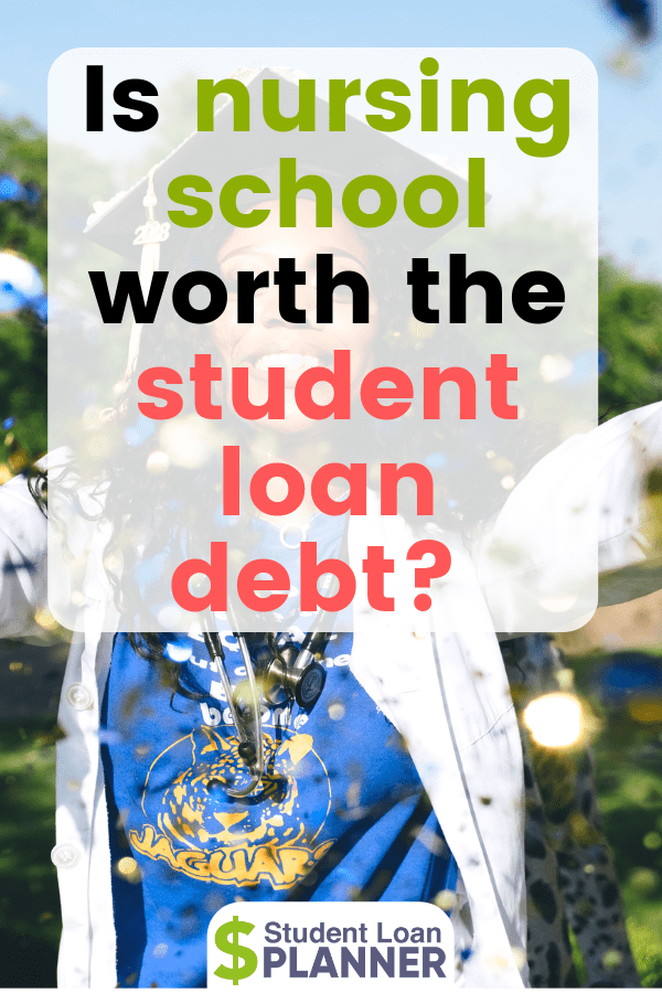 SLP ad for nursing school debt