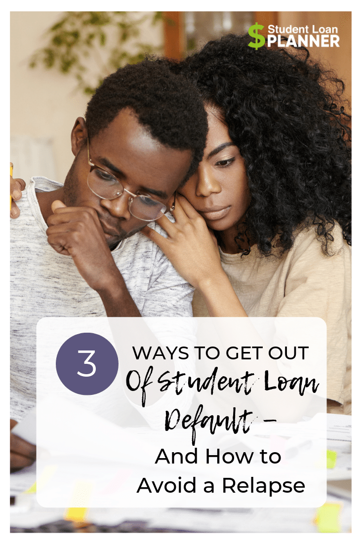student loan going into default