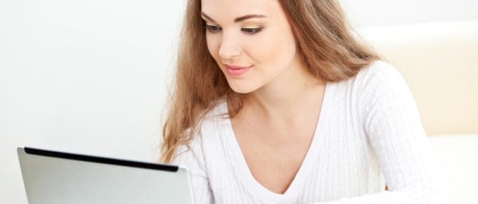 Woman on Laptop
