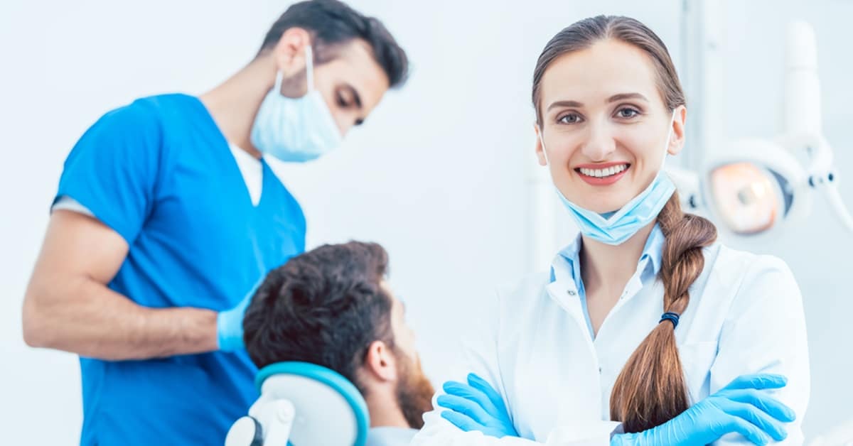 Oral Surgeon Professional Posing