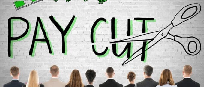 frontline workers pay cut