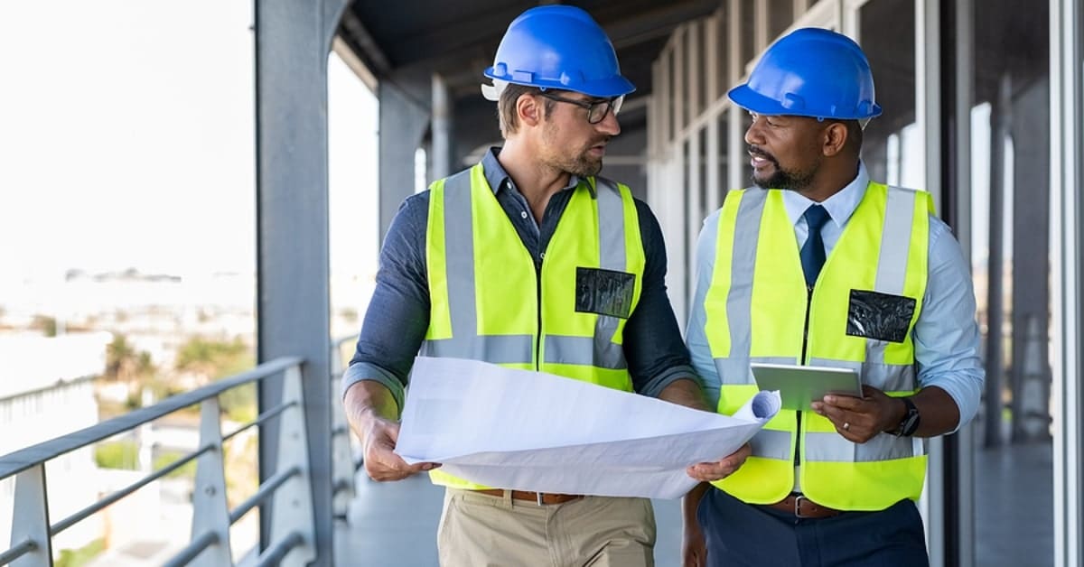 Engineers in Construction Gear