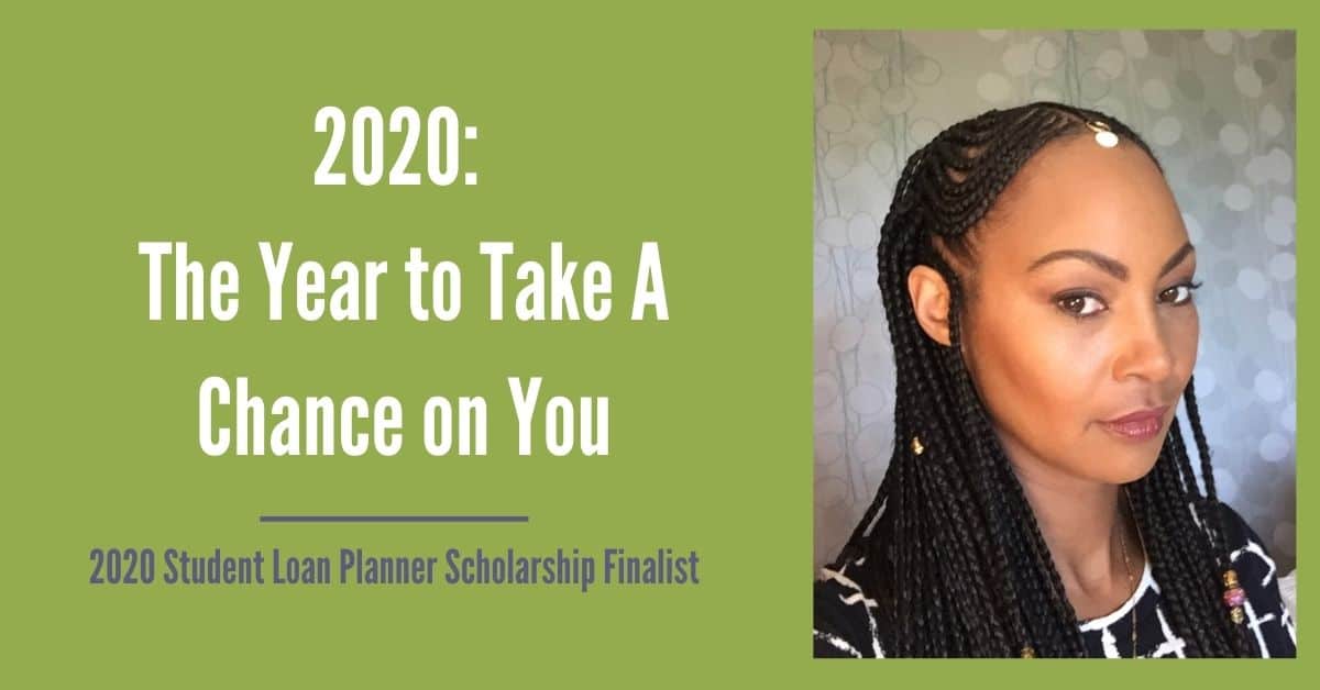 2020: The Year to Take A Chance on You 2020 SLP Scholarship Finalist Chandra Bailey