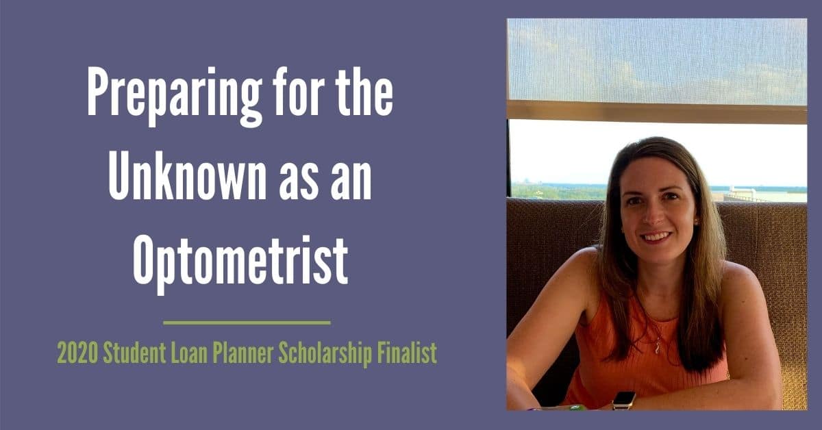 Preparing for the Unknown as an Optometrist 2020 SLP Scholarship Finalist LeeAnn M.