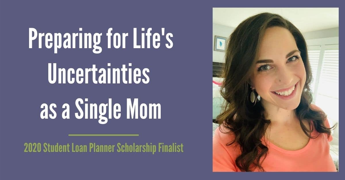 Preparing for Life's Uncertainties as a Single Mom 2020 SLP Scholarship Finalist Stephanie T.