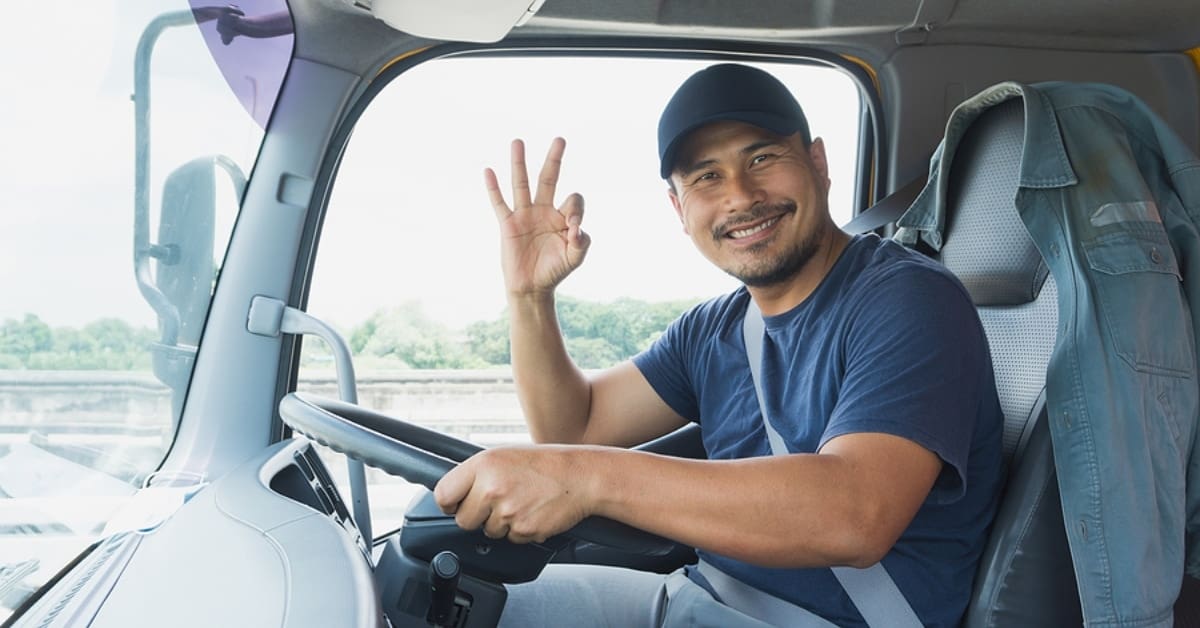 A-Okay Hand Sign Driver