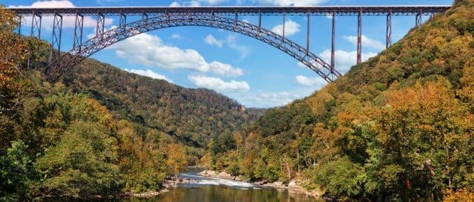 New River Gorge Bridge In West Virginia