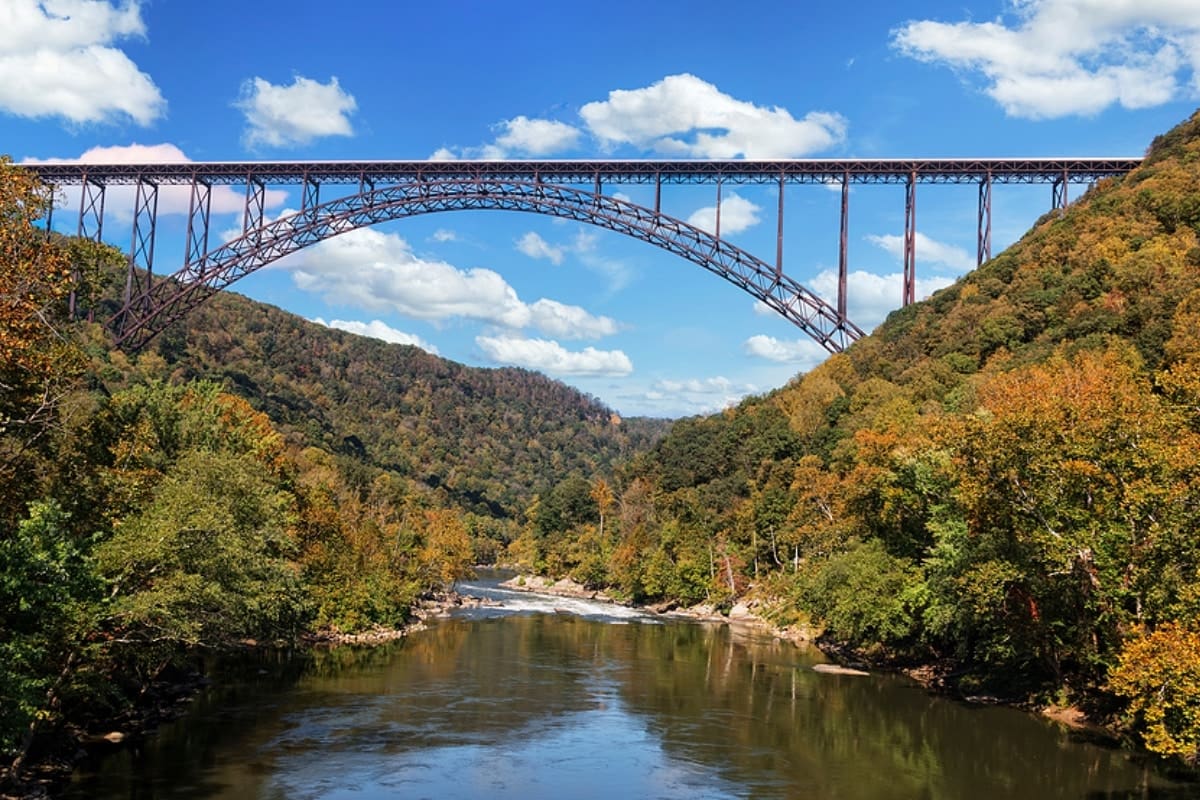 New River Gorge Bridge In West Virginia