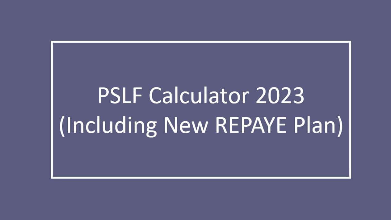 Public Service Loan (PSLF) Calculator for 2024